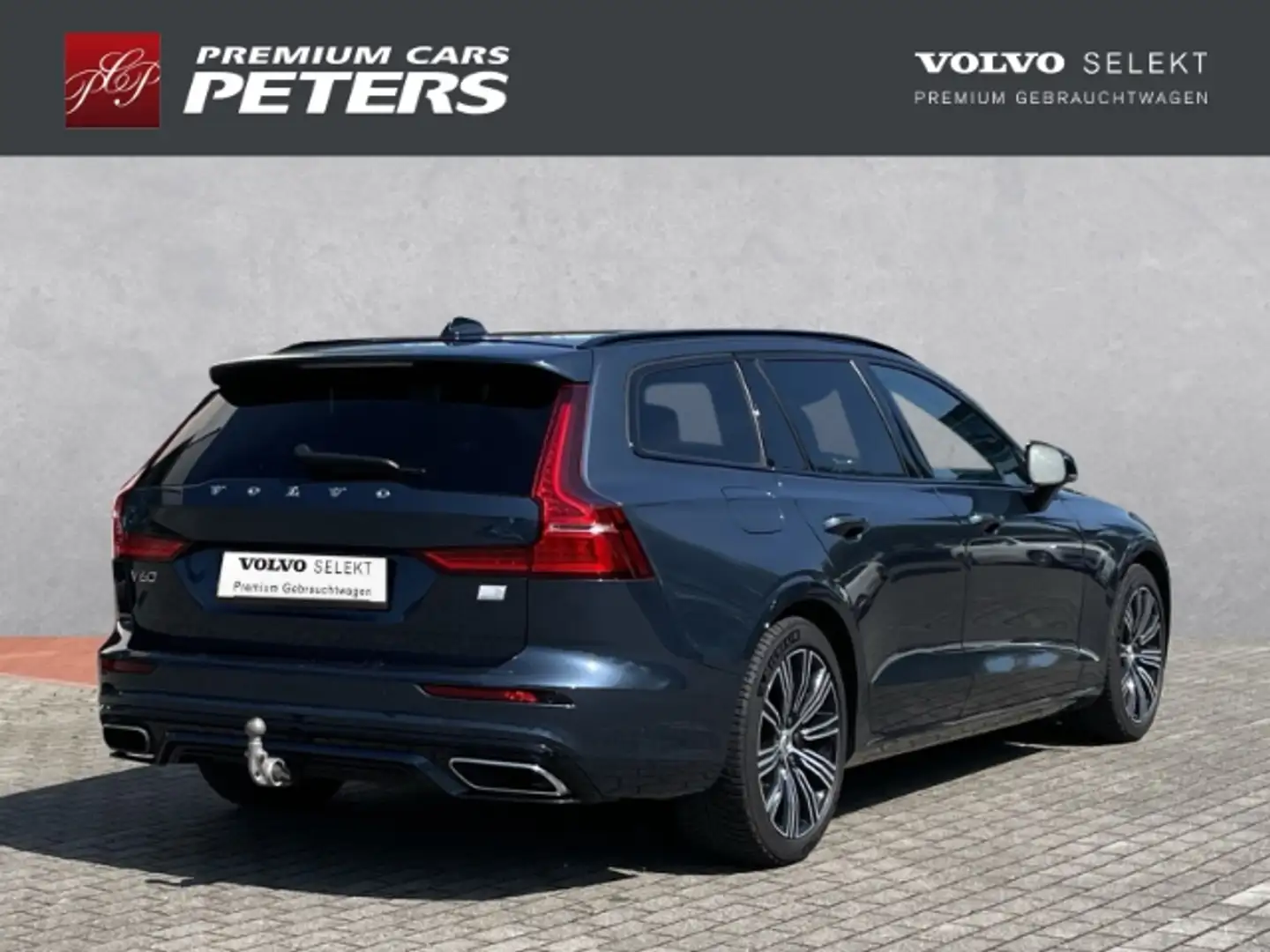 Volvo V60 R Design T6 Expression Pano AHK 360kam BLIS Harman Blau - 2