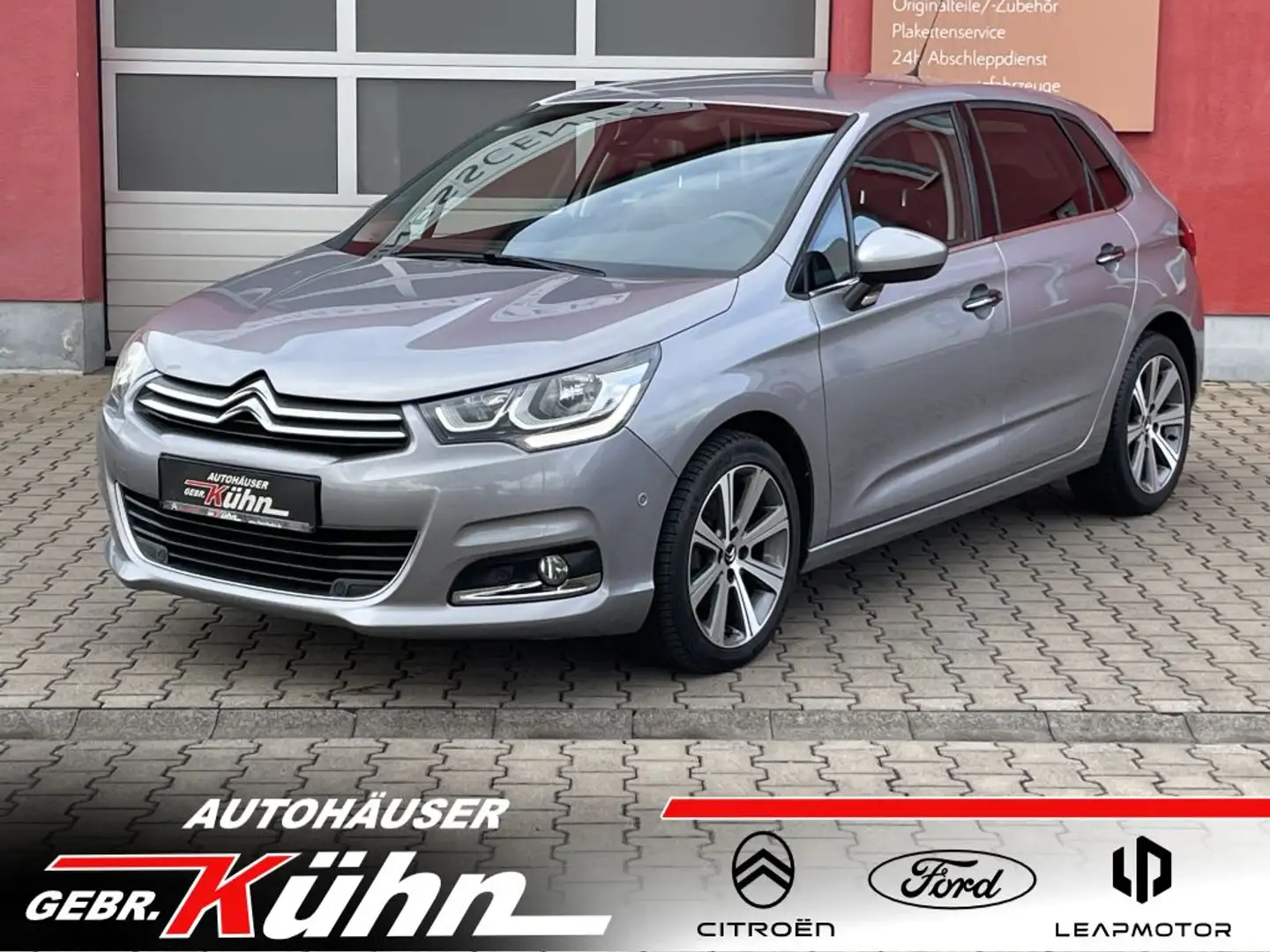 Citroen C4 C4 PureTech 130 S&S Shine + 1.Hand, Garantie! Gris - 1