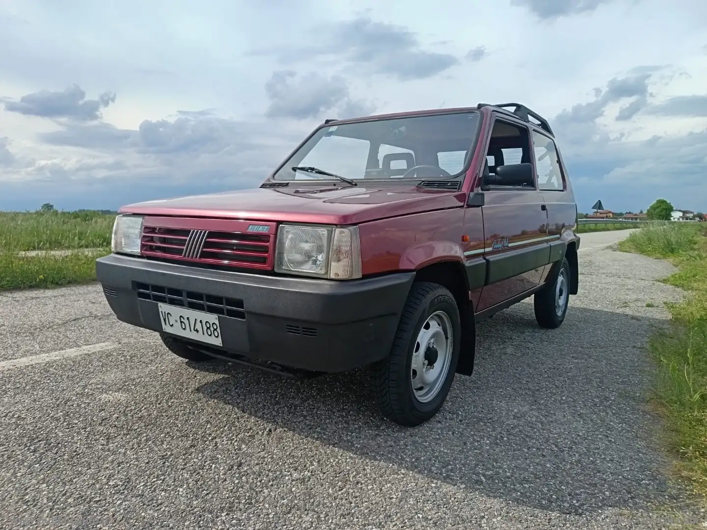 Fiat Panda 1100 i.e. 4x4 Country Club CRS + TARGA ORO Rot - 1