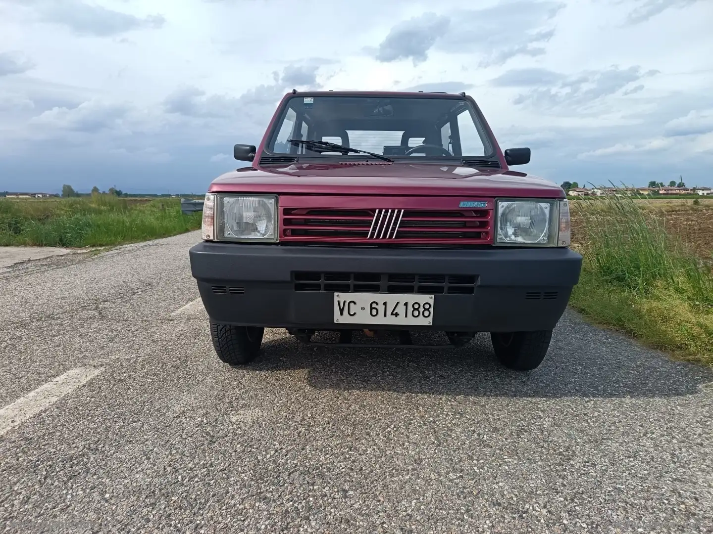 Fiat Panda 1100 i.e. 4x4 Country Club CRS + TARGA ORO Rot - 2