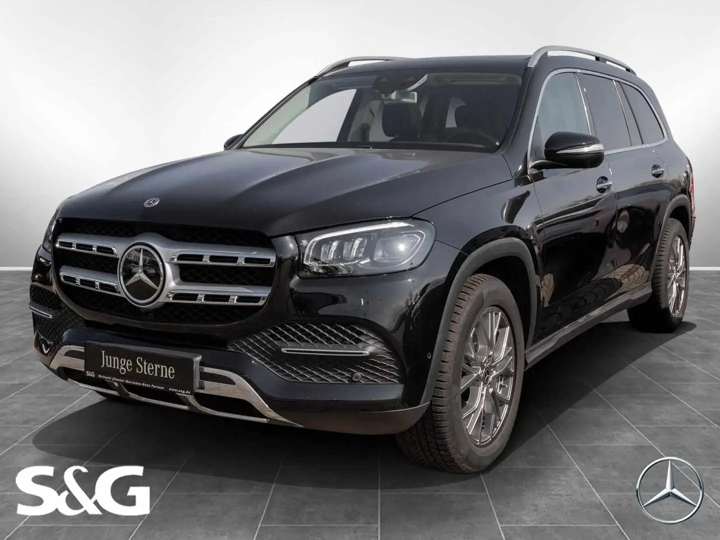 Mercedes-Benz GLS 350 d 4M AHK+Distro+Standhzg+Pano+Chrompkt Fekete - 1