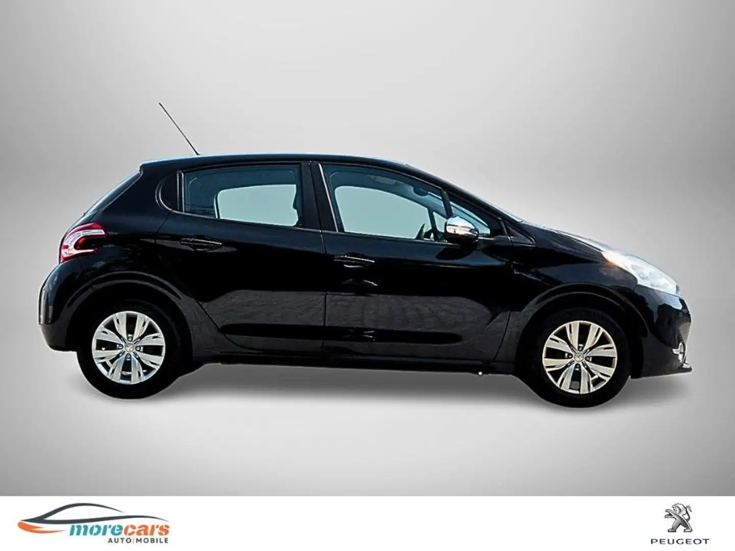 Peugeot 208 Active *aus 2. Hand *Parkhilfe hinten *Klima Schwarz - 2