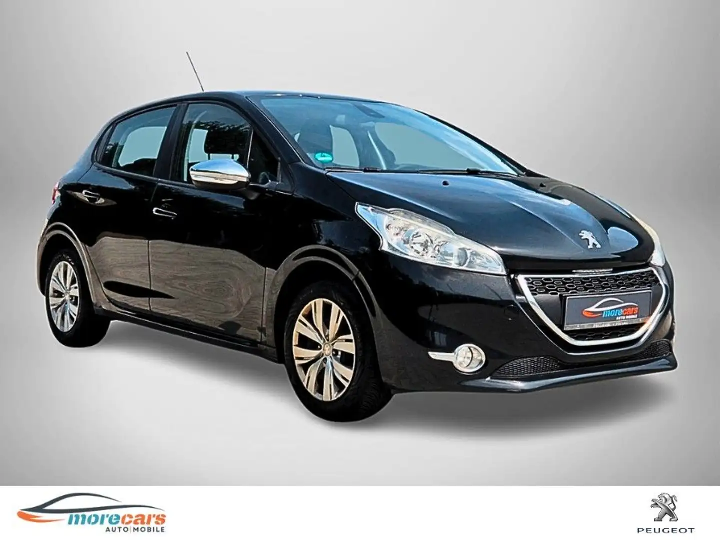 Peugeot 208 Active *aus 2. Hand *Parkhilfe hinten *Klima Schwarz - 1