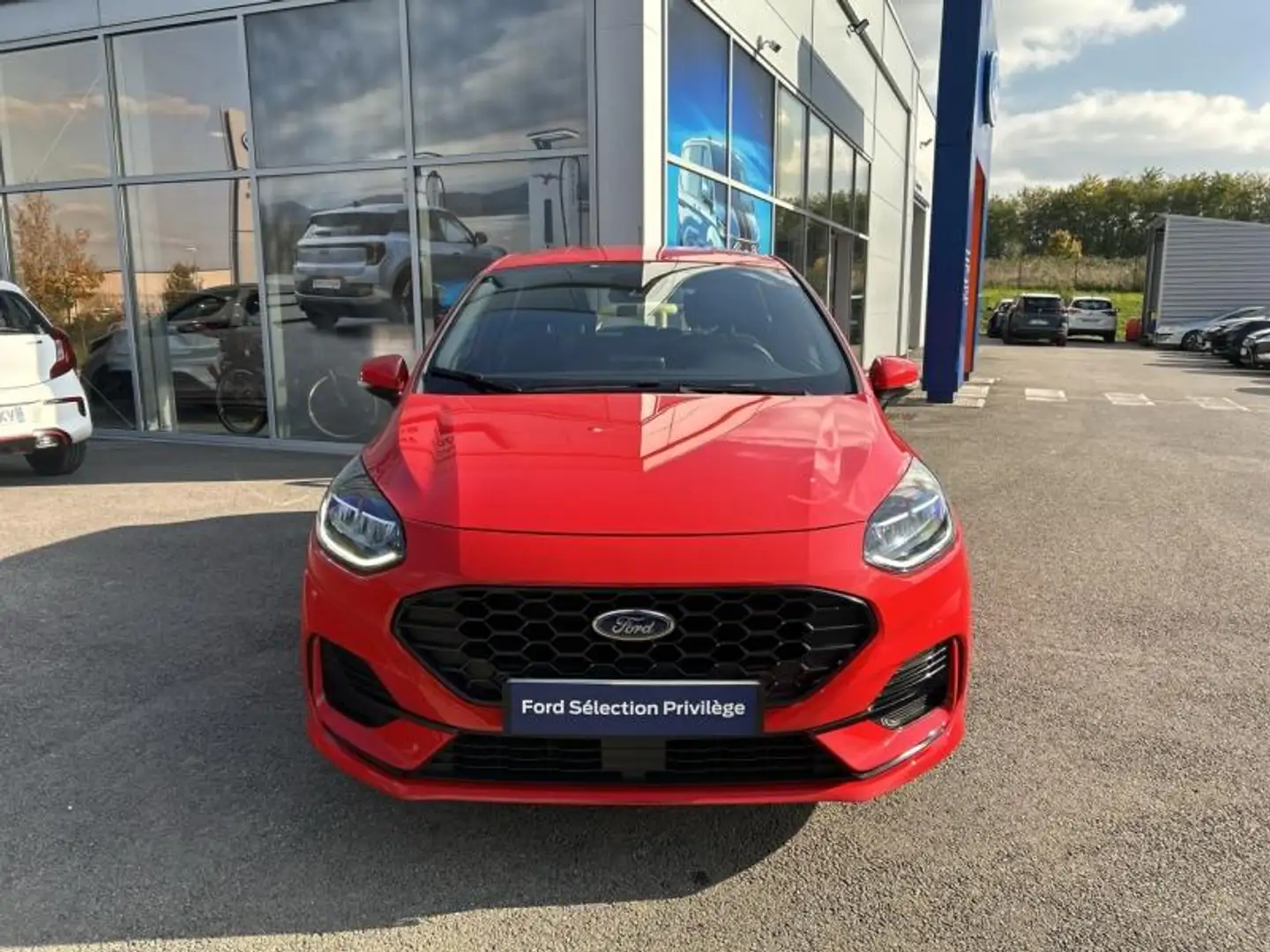 Ford Fiesta 1.0 Flexifuel 95ch ST-Line 5p Rouge - 2