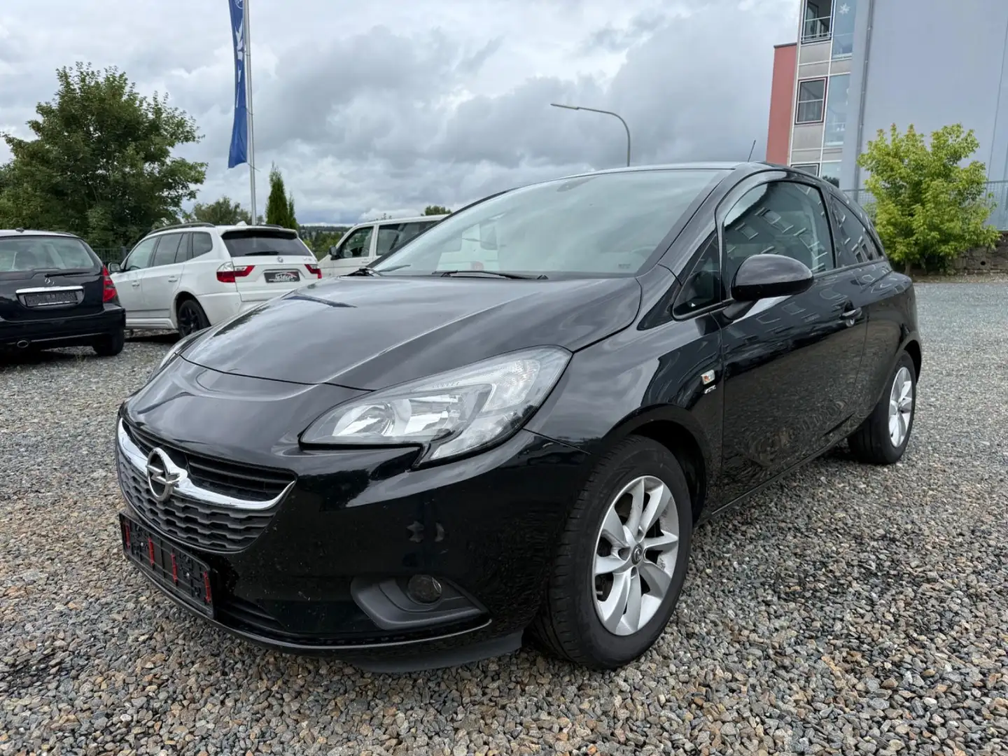 Opel Corsa E Active ecoFlex Euro 6 Schwarz - 1