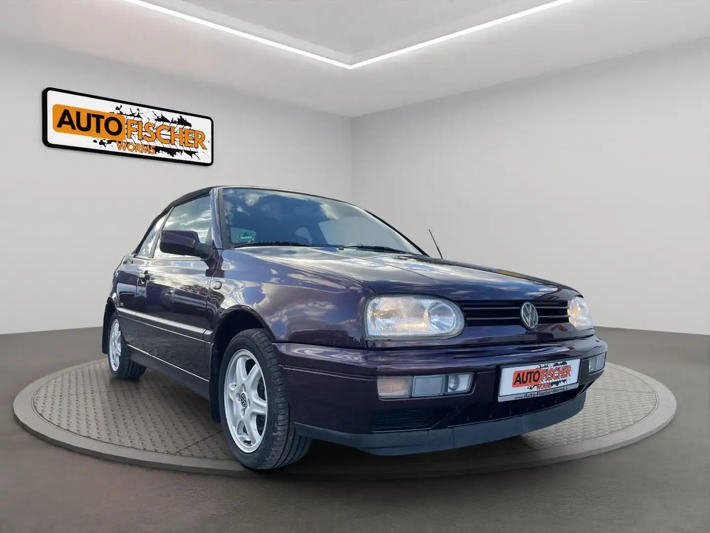 Volkswagen Golf Cabriolet 2,0 Highline  "Sammlerstück" Violett - 1