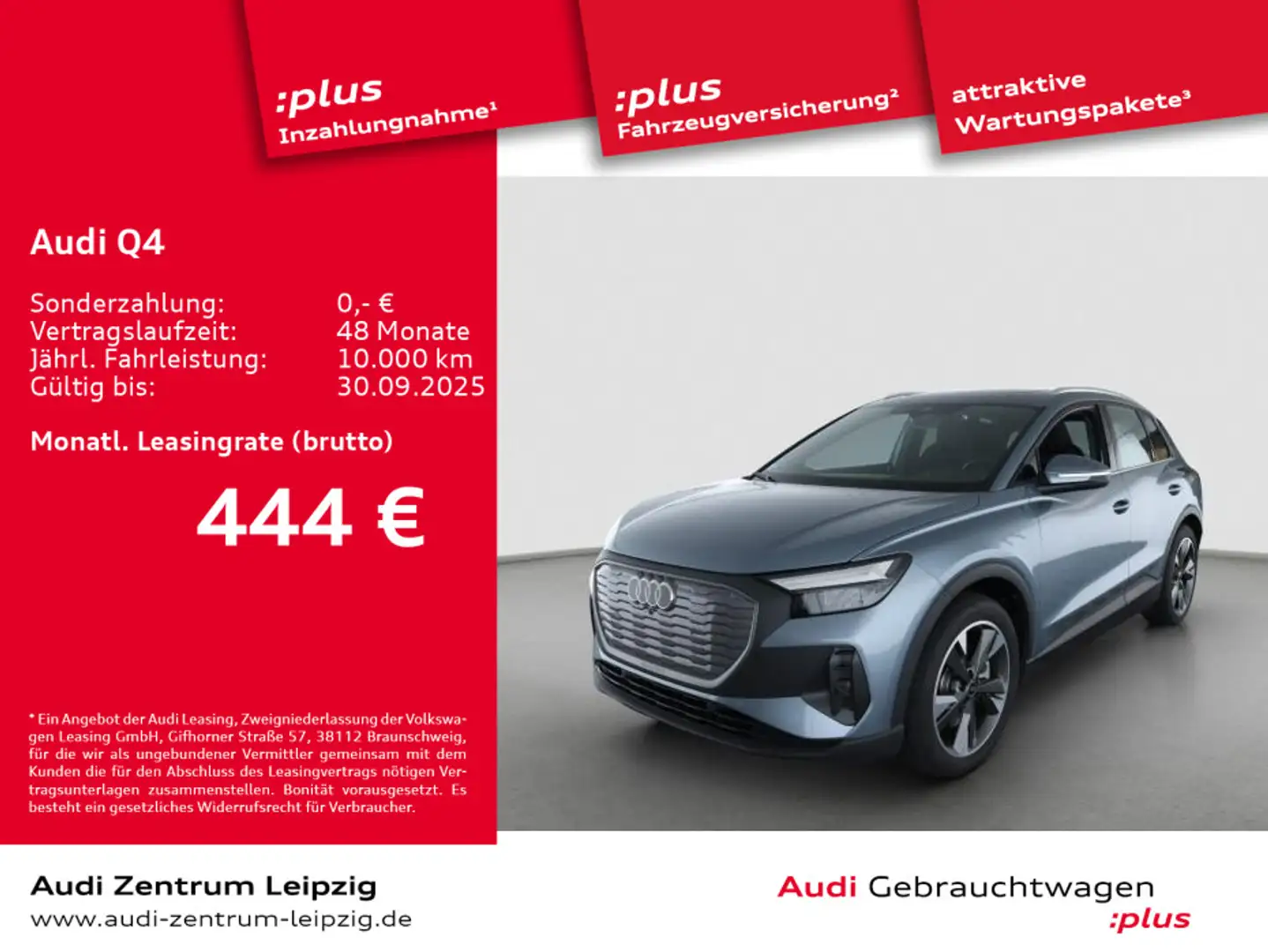 Audi Q4 e-tron Q4 45 e-tron *LED*Pano*Assistenz* Blau - 1