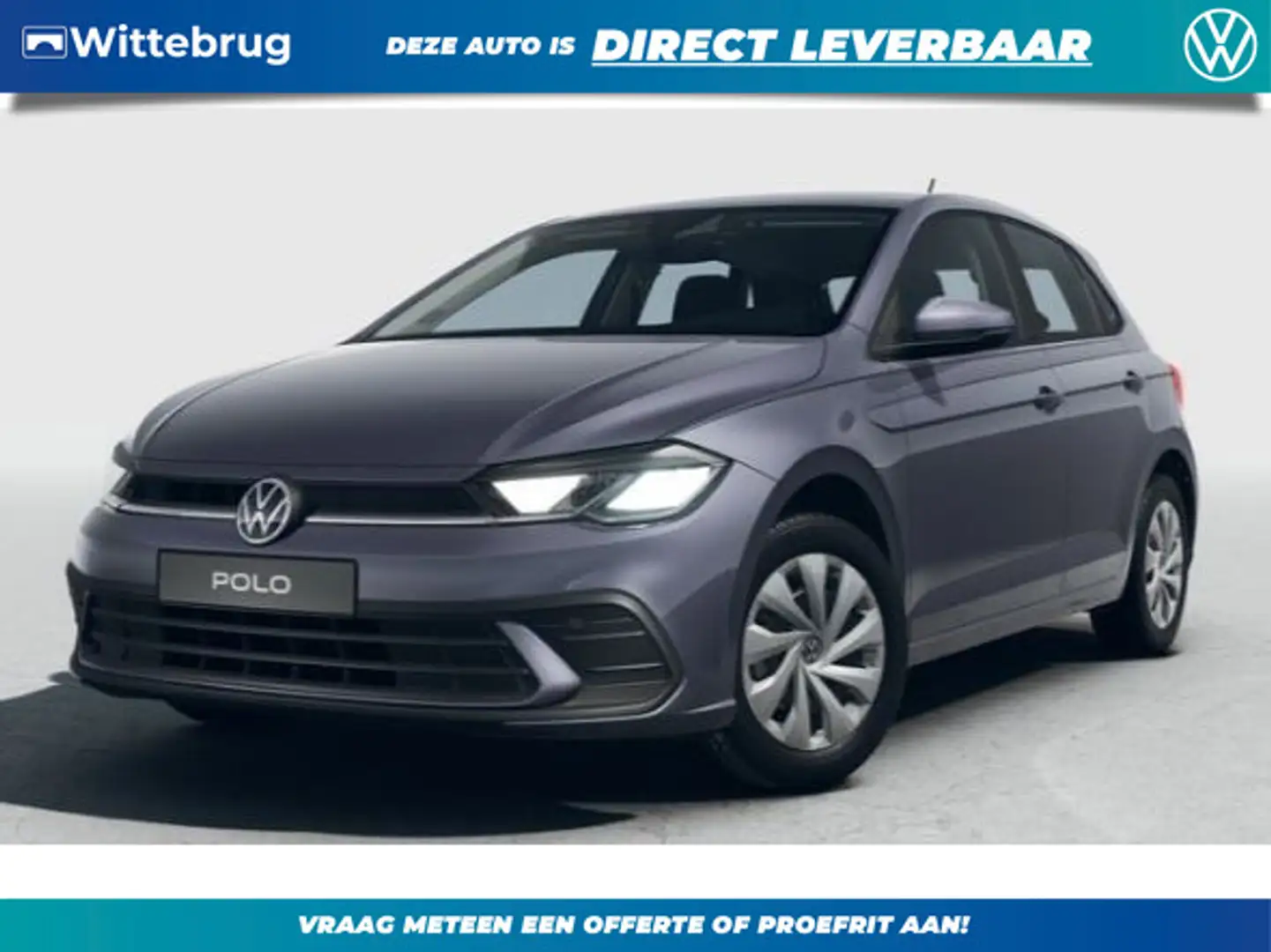 Volkswagen Polo 1.0 MPI Polo Grijs - 1