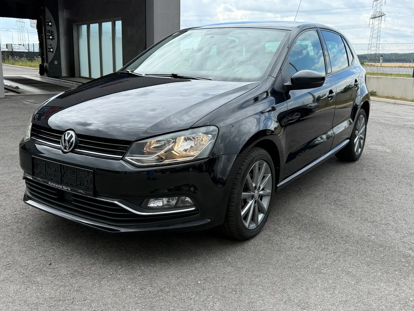 Volkswagen Polo 1,4 TDI*Tempomat*ACC*Parksensor* Noir - 1
