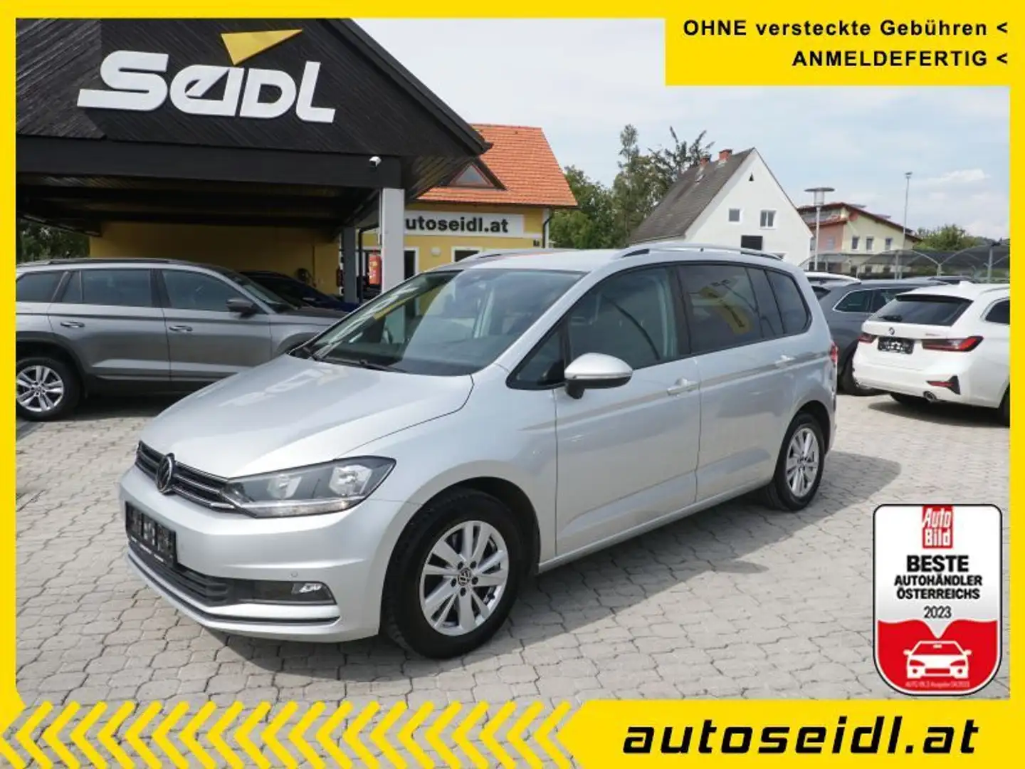 Volkswagen Touran Comfortline 2,0 TDI *2022er+VIRTUAL+NAVI* Silber - 1