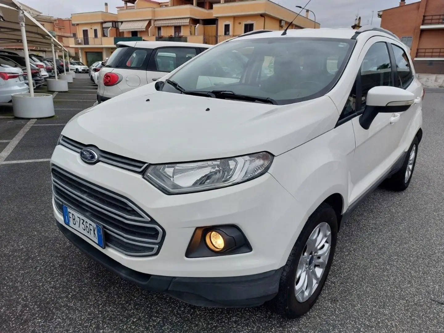 Ford EcoSport 1.5 TDCi 95 CV Plus Euro 6  km 125000 Blanc - 1