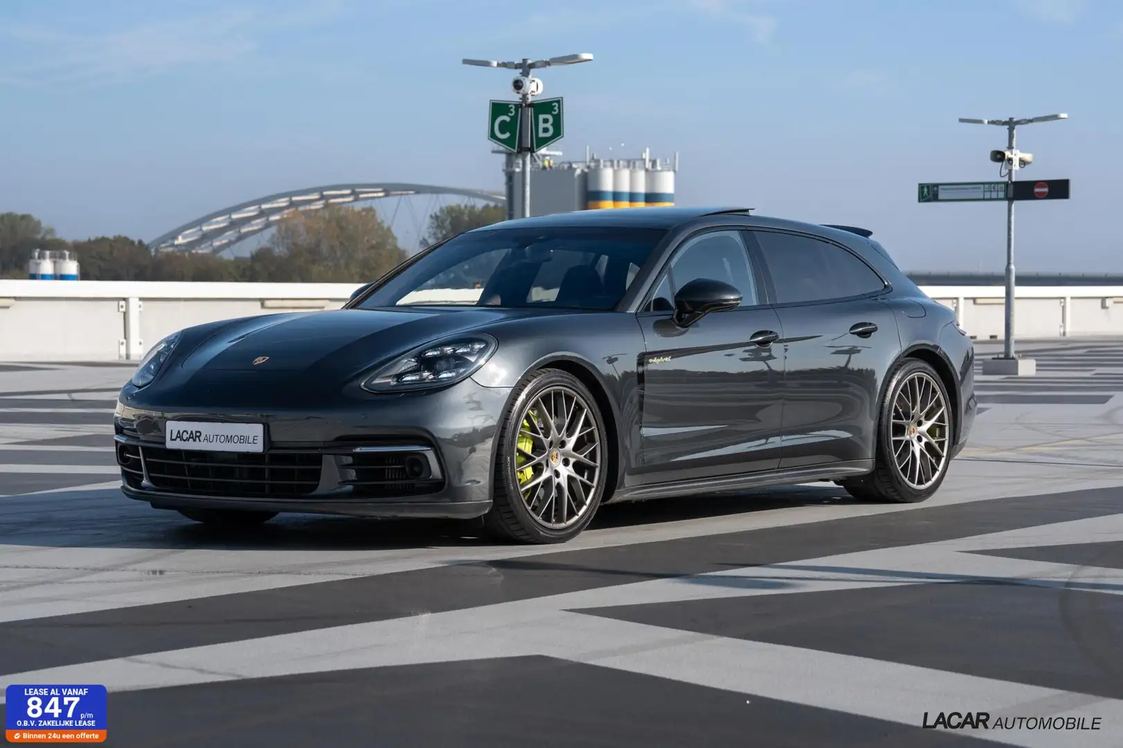 Porsche Panamera Sport Turismo 2.9 4 E-Hybrid I Bose I 4WS I Grijs - 1