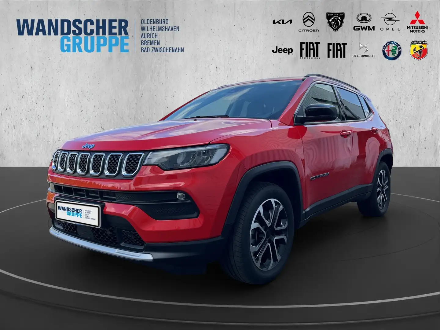 Jeep Compass Limited 1.3 +Kam.+LED+KeyLess+ACC Rot - 1