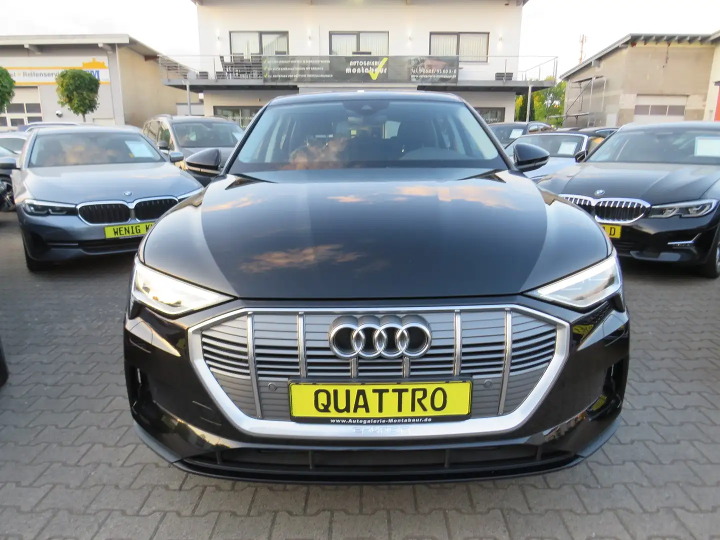 Audi e-tron 50 quattro *1.HAND *VOLL LED *GARANTIE *SCHECKHEFT Schwarz - 2