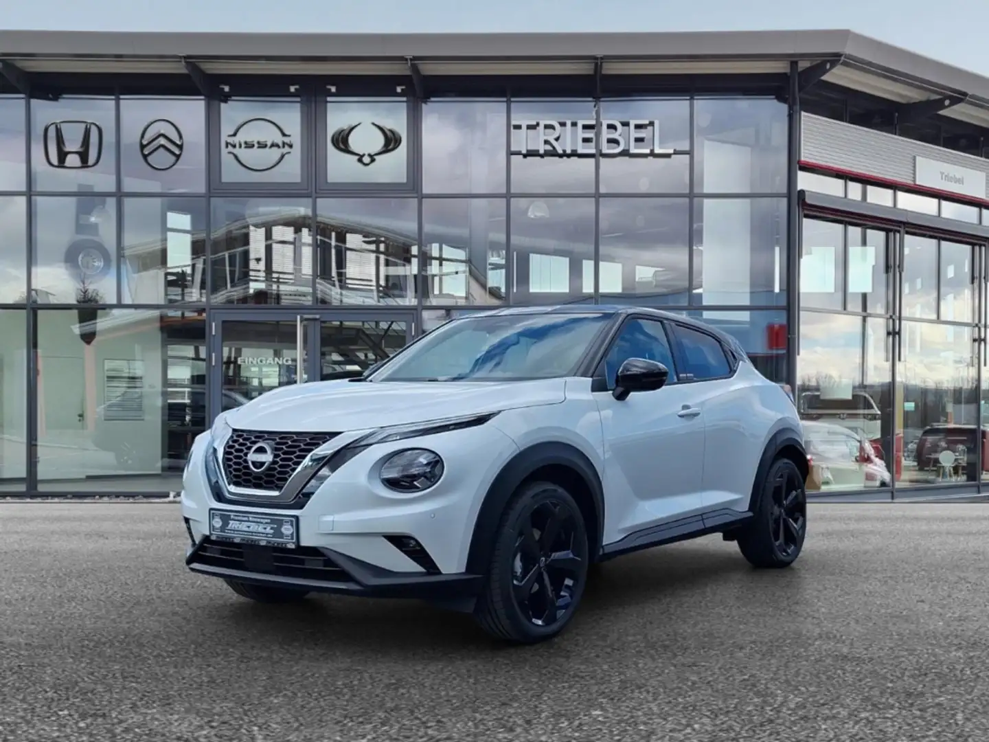Nissan Juke Tekna 1.0 DIG-T °LED°Navi°SHZ°BOSE°BF°RFK° Weiß - 2