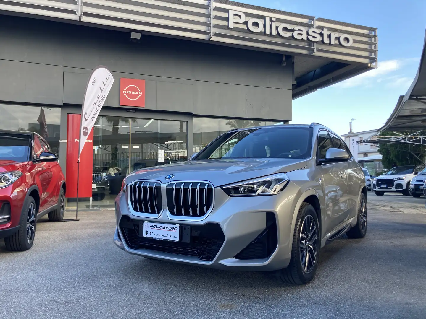 BMW X1 xdrive20d mhev MSport NAVI PELLE LED TELECAMERA Grigio - 1