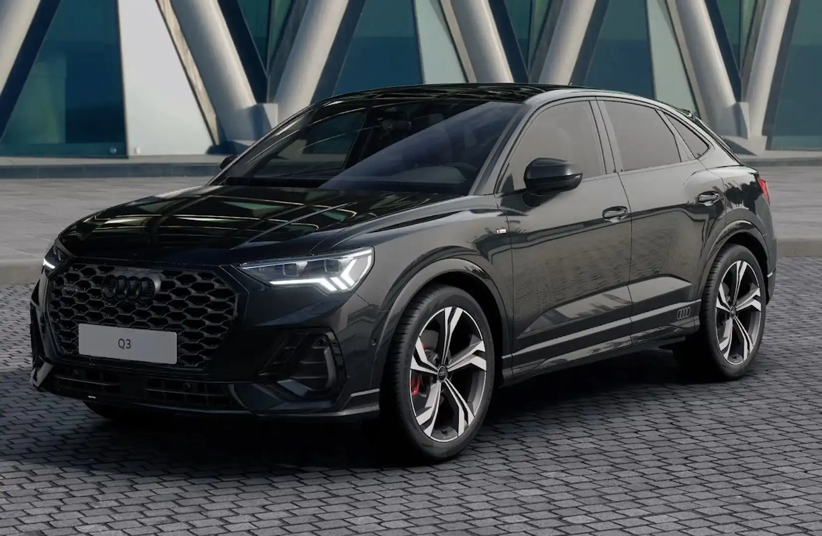Audi Q3 Sportback 45TFSI qu S LINE STANDHZ SONOS AHK Schwarz - 1
