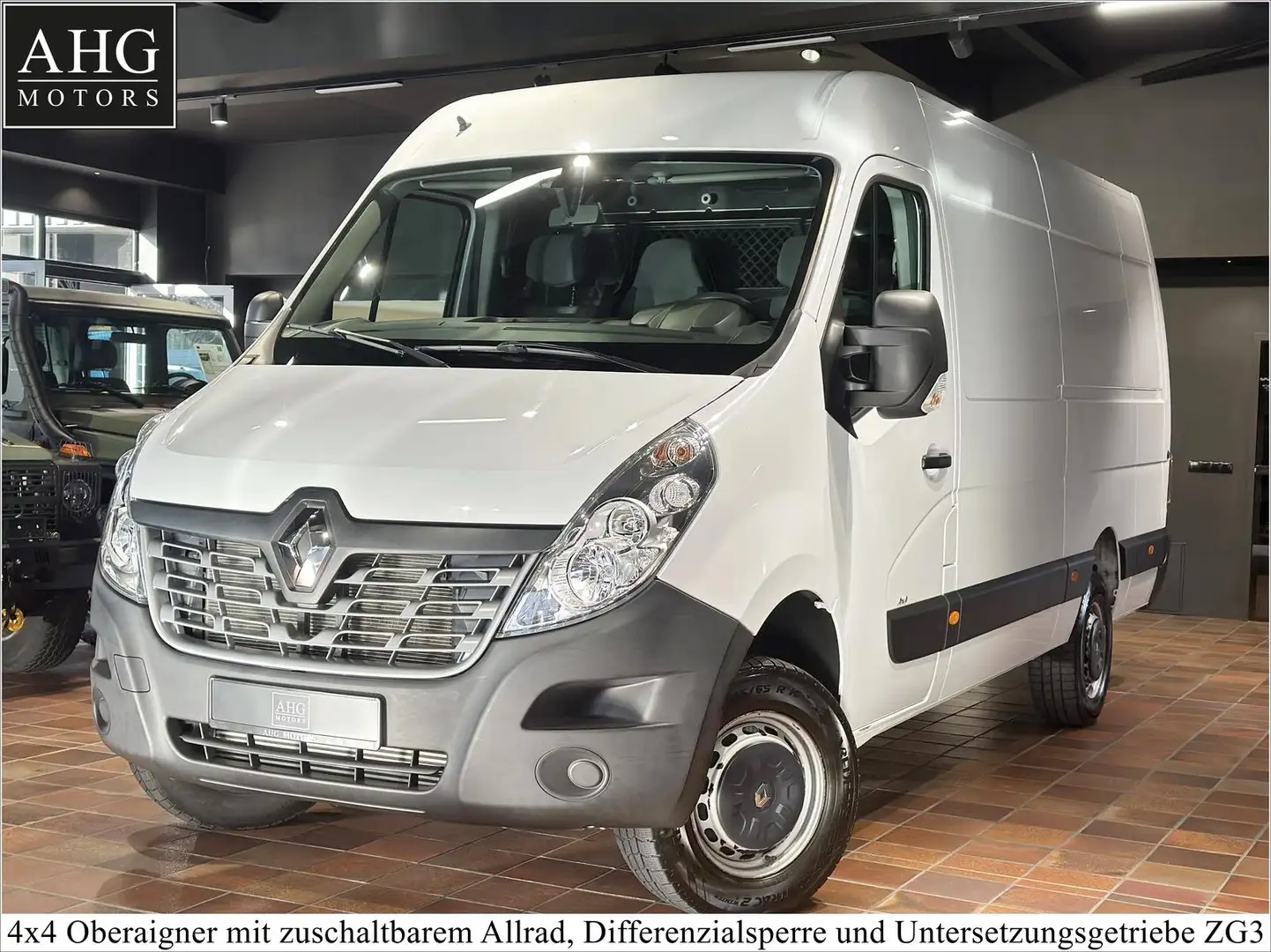 Renault MASTER 4X4 OBERAIGNER UNTERSETZUNG SPERRE WERKSTAT Weiß - 1