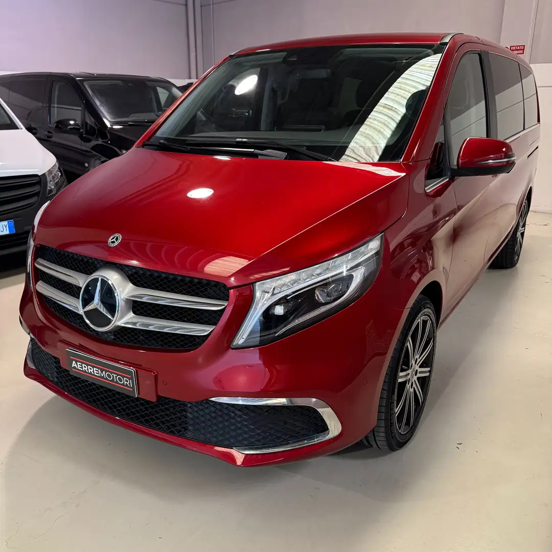 Mercedes-Benz V Classe V 250d Premium Long 4matic Tetto IVA COMPRE Červená - 1