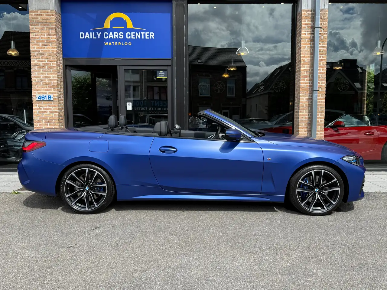 BMW 420 Cabrio iAS M Sport I FROZEN PORTIMAO BLAU I H&K I Laser I Cam, миниатюра 3