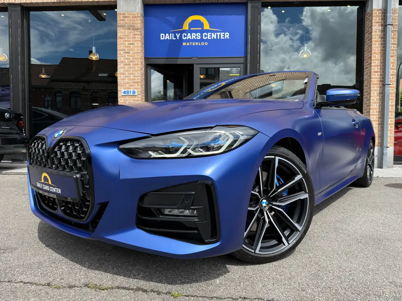 BMW 420 Cabrio iAS M Sport I FROZEN PORTIMAO BLAU I H&K I Laser I Cam, миниатюра 10