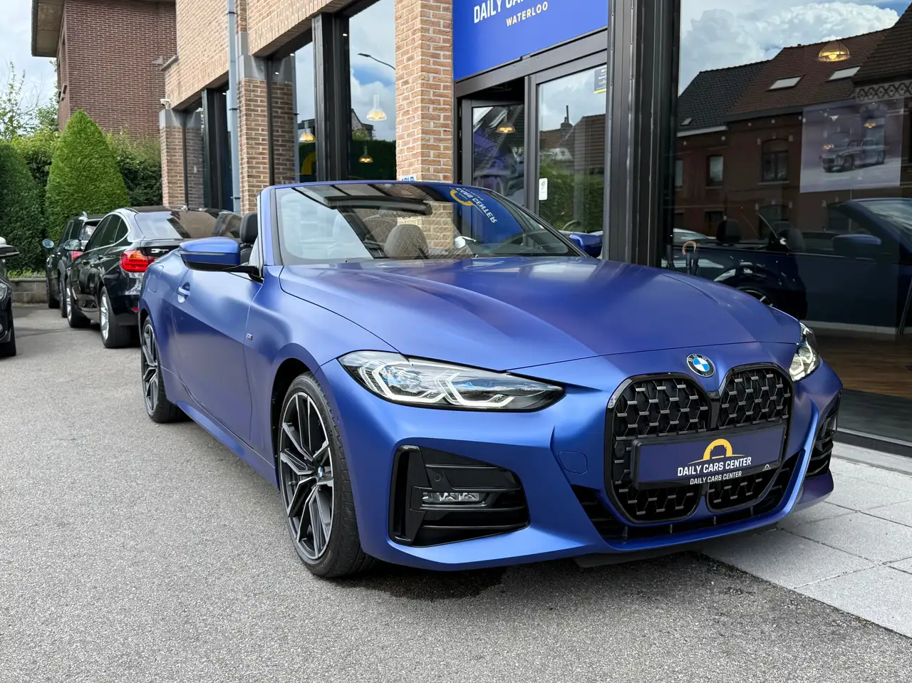 BMW 420 Cabrio iAS M Sport I FROZEN PORTIMAO BLAU I H&K I Laser I Cam, миниатюра 4