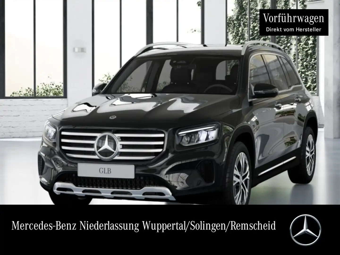 Mercedes-Benz GLB 200 PROGRESSIVE+360°+AHK+LED+TOTW+KEYLESS+7G Negro - 1