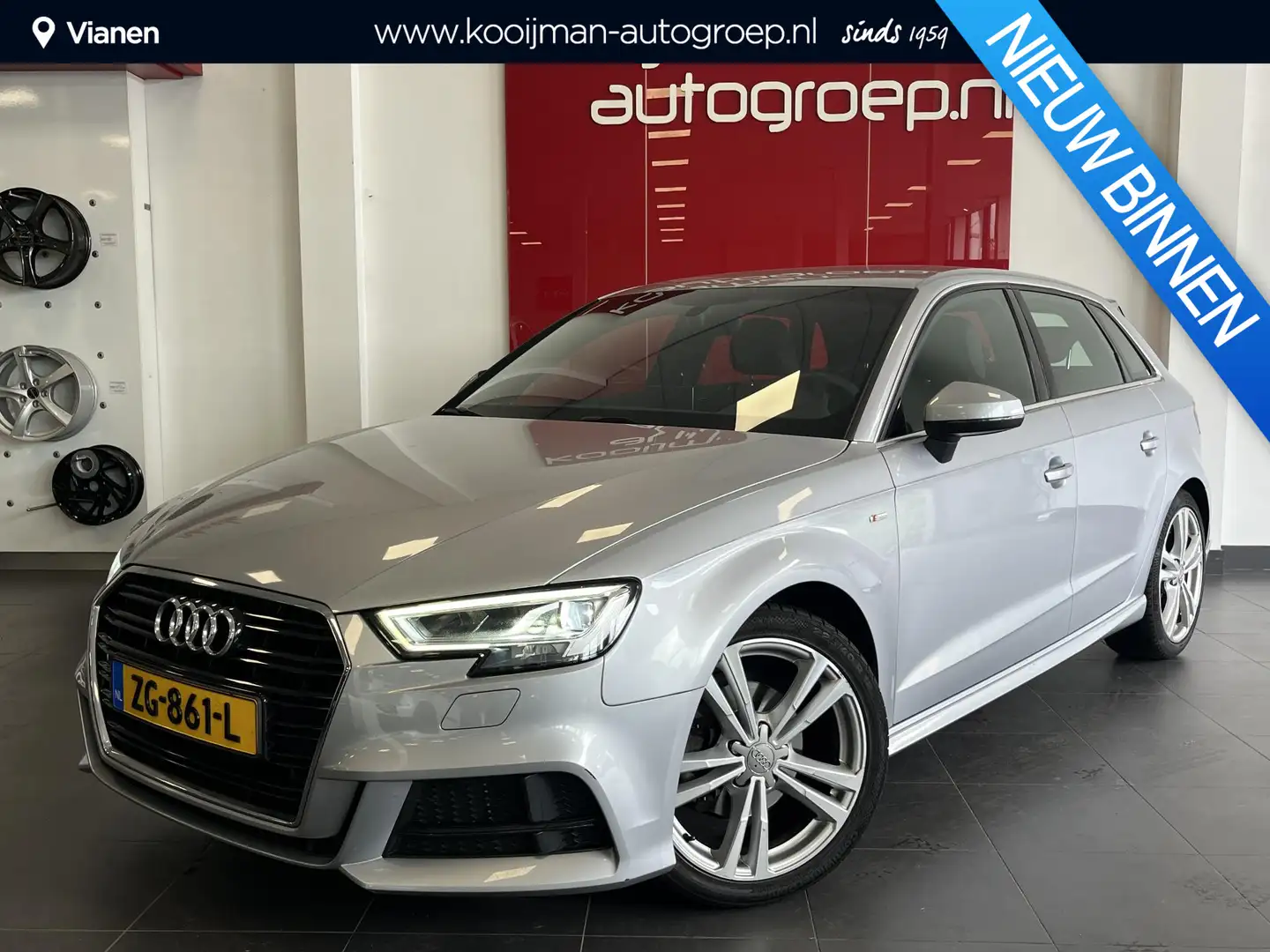 Audi A3 Sportback 30 TFSI Sport S Line Edition SLECHTS 650 Grijs - 1