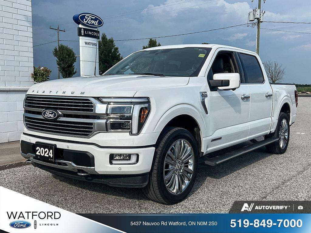 2024 Ford F-150 Platinum 4WD SuperCrew 5.5' Box 1-OWNER!!! SOLD