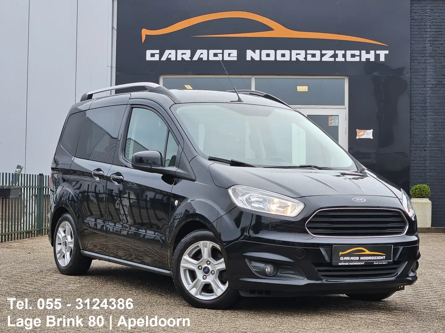 Ford Tourneo Courier 1.0 Titanium CRUISE CONTROL|ECC/AIRCO|STOELVERWARM Noir - 1
