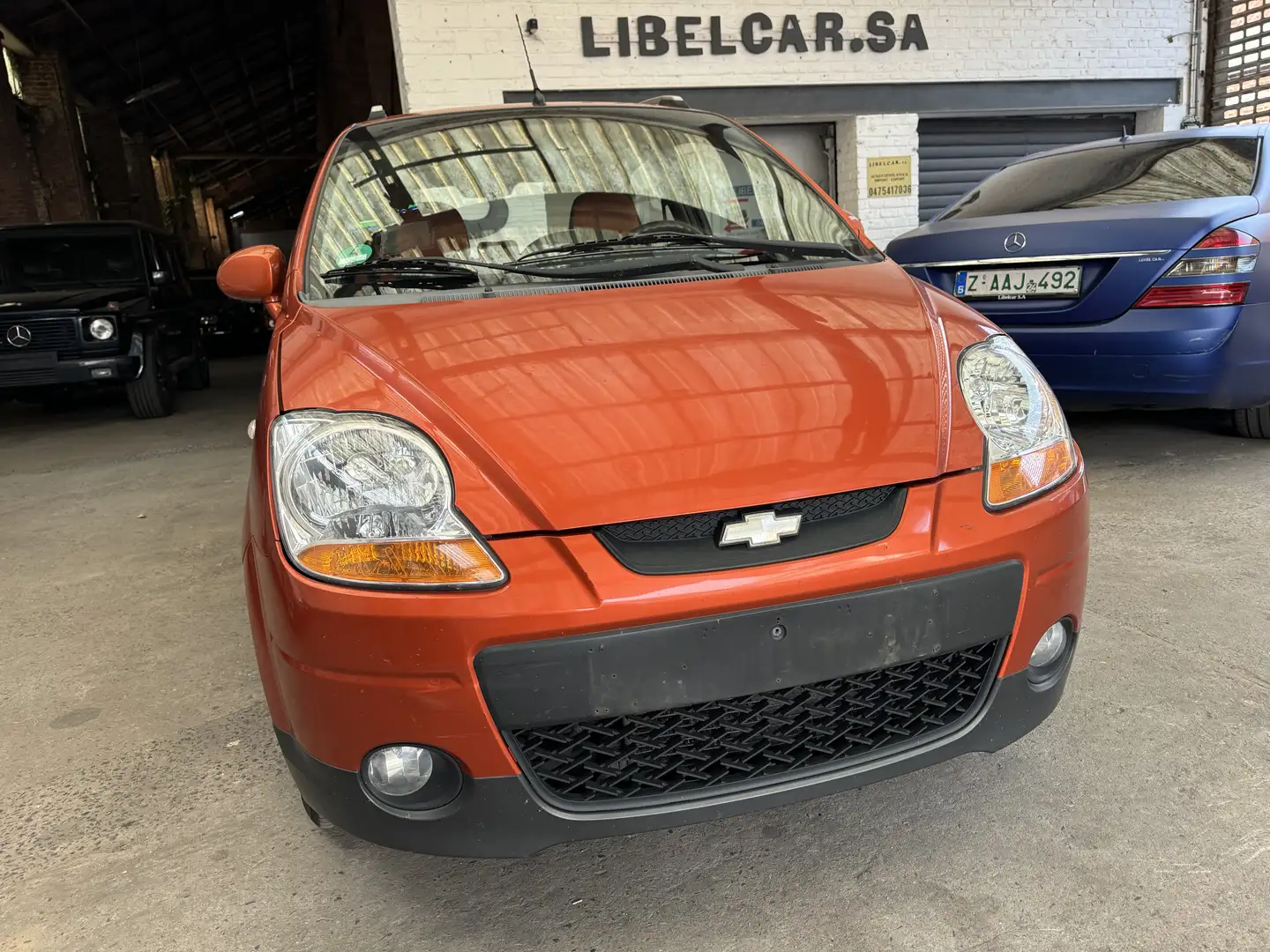 Chevrolet Matiz 1.0i SX  bon etat Orange - 2