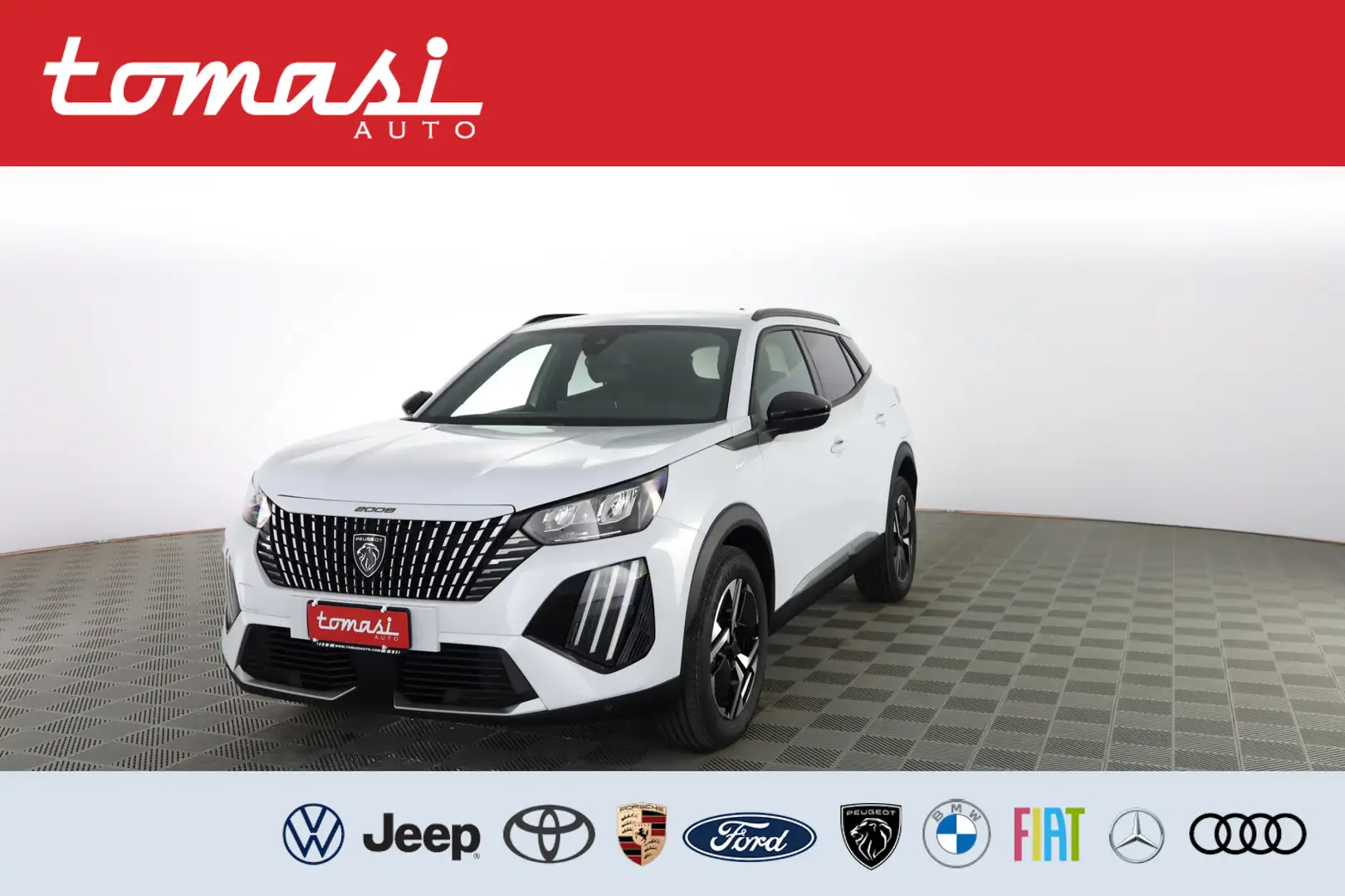 Peugeot 2008 PureTech 100 S&S Allure Weiß - 1