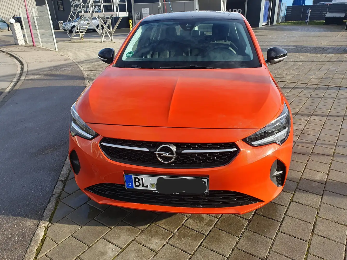 Opel Corsa F Edition*DAB*Spurhalte*TÜV 09.2026* Orange - 2