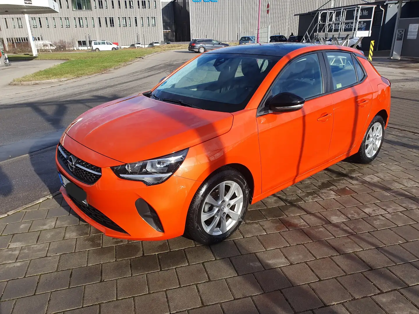 Opel Corsa F Edition*DAB*Spurhalte*TÜV 09.2026* Orange - 1
