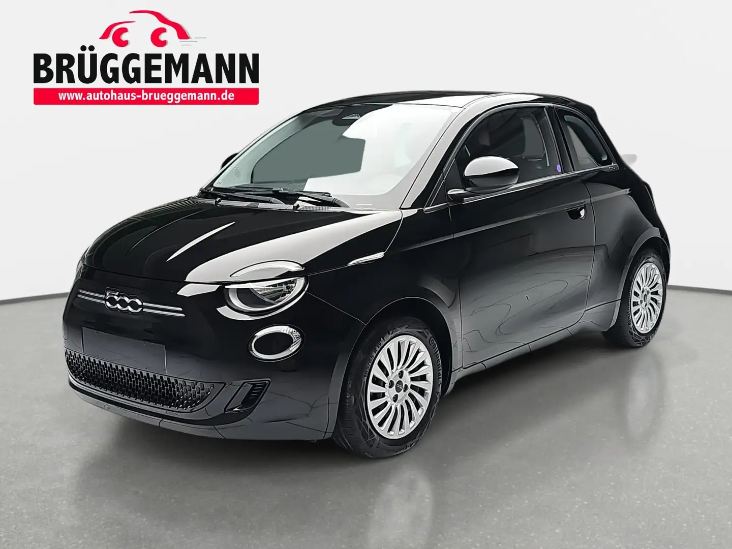 Fiat 500e 500E 23,8 KWH ACTION KLIMA MIT BATTERIE-ZERTIFIKAT Fekete - 1