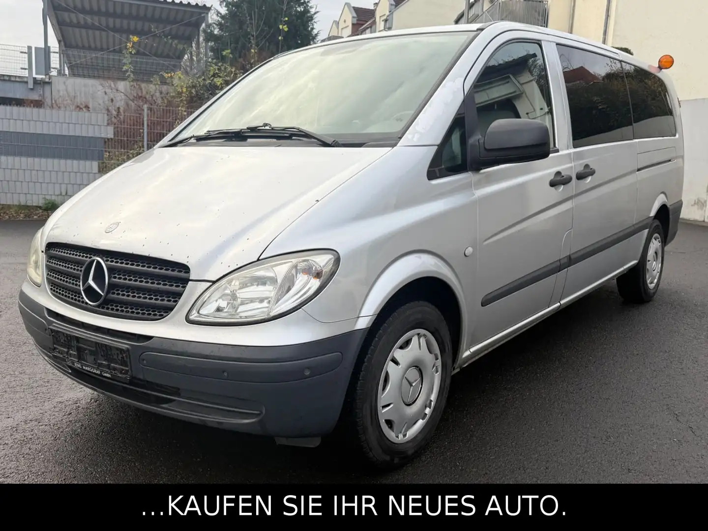 Mercedes-Benz Vito Kombi 115 CDI extralang*8 Si. *TÜV neu Silber - 1