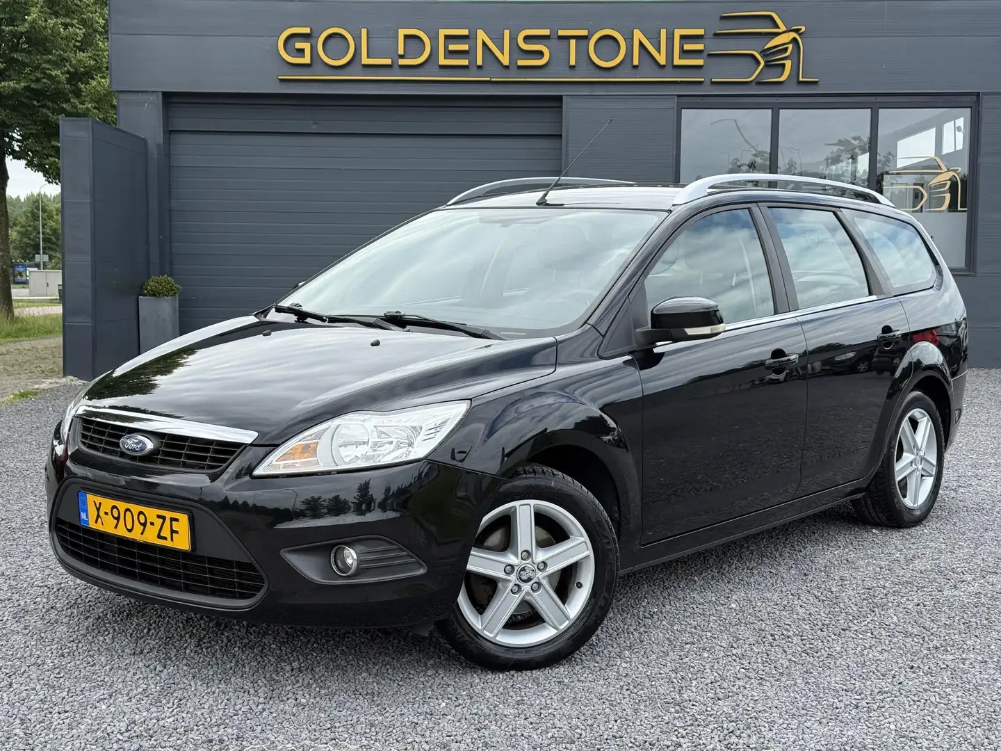 Ford Focus Wagon 1.6 Comfort 1e Eigenaar,Clima,Cruise,Camera, Noir - 1