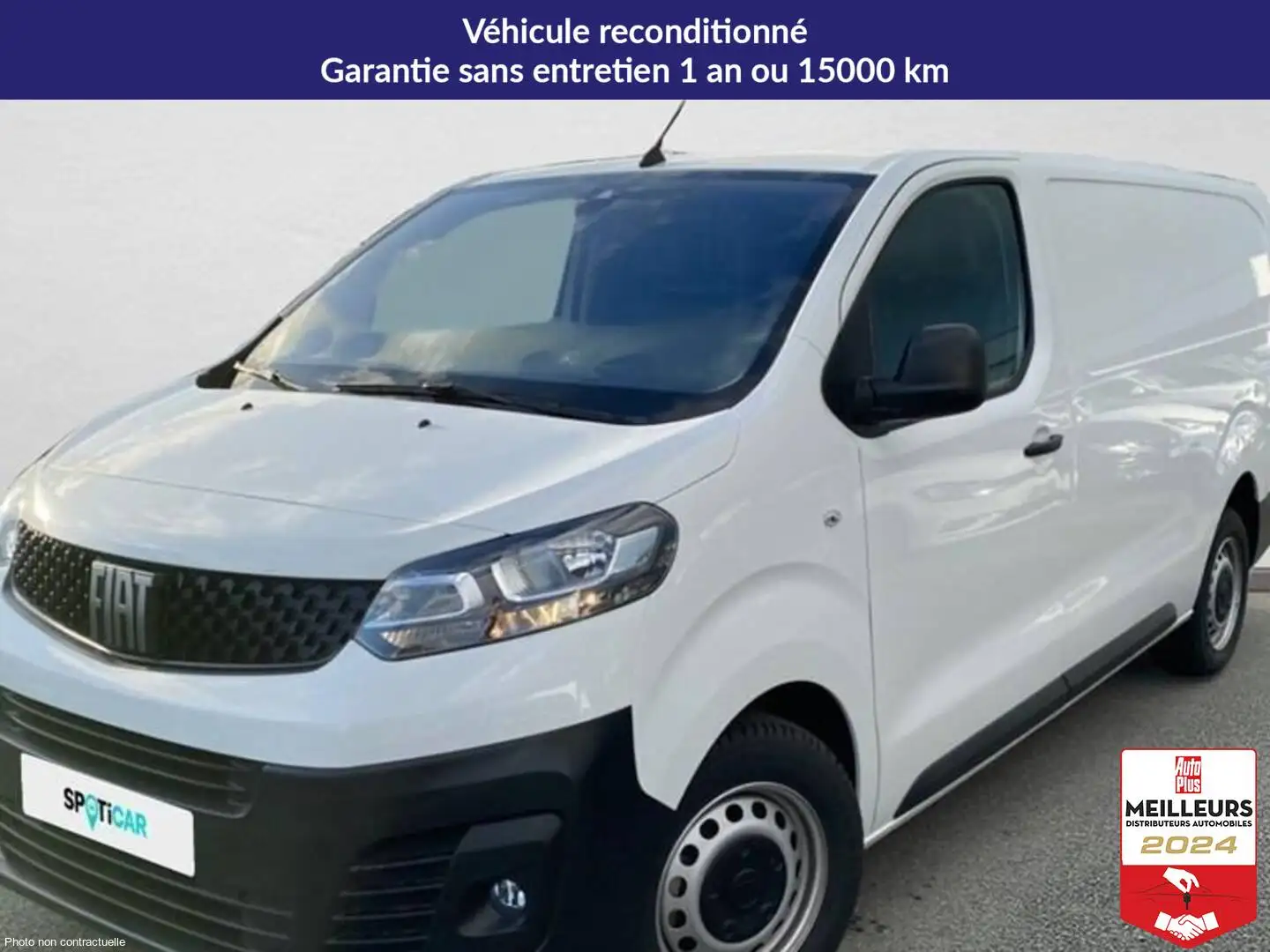 Fiat Scudo 2.0 multijet 145 long pro lounge Blanc - 1
