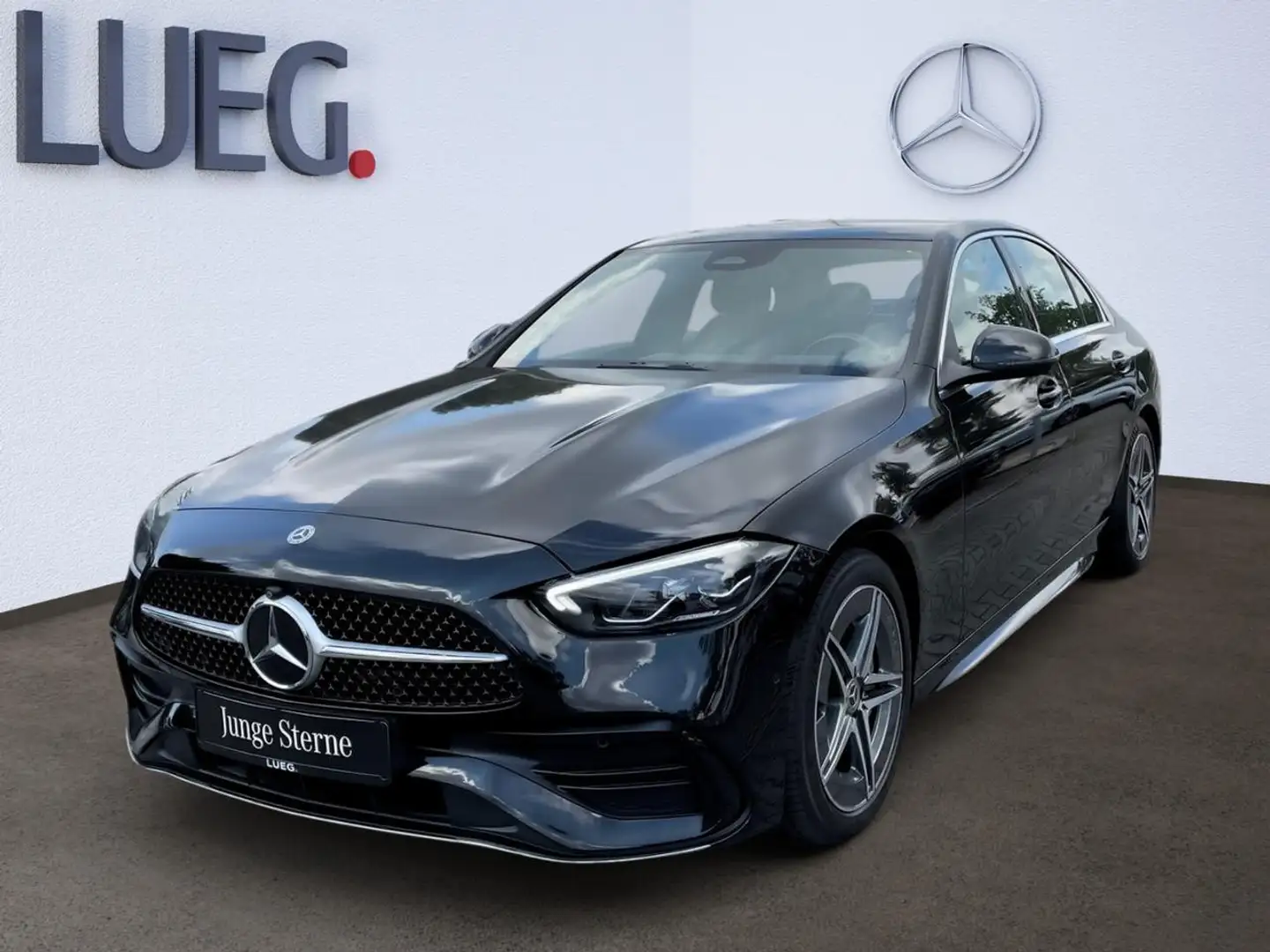 Mercedes-Benz C 300 AMG-360°Kamera-Burmester Negru - 1
