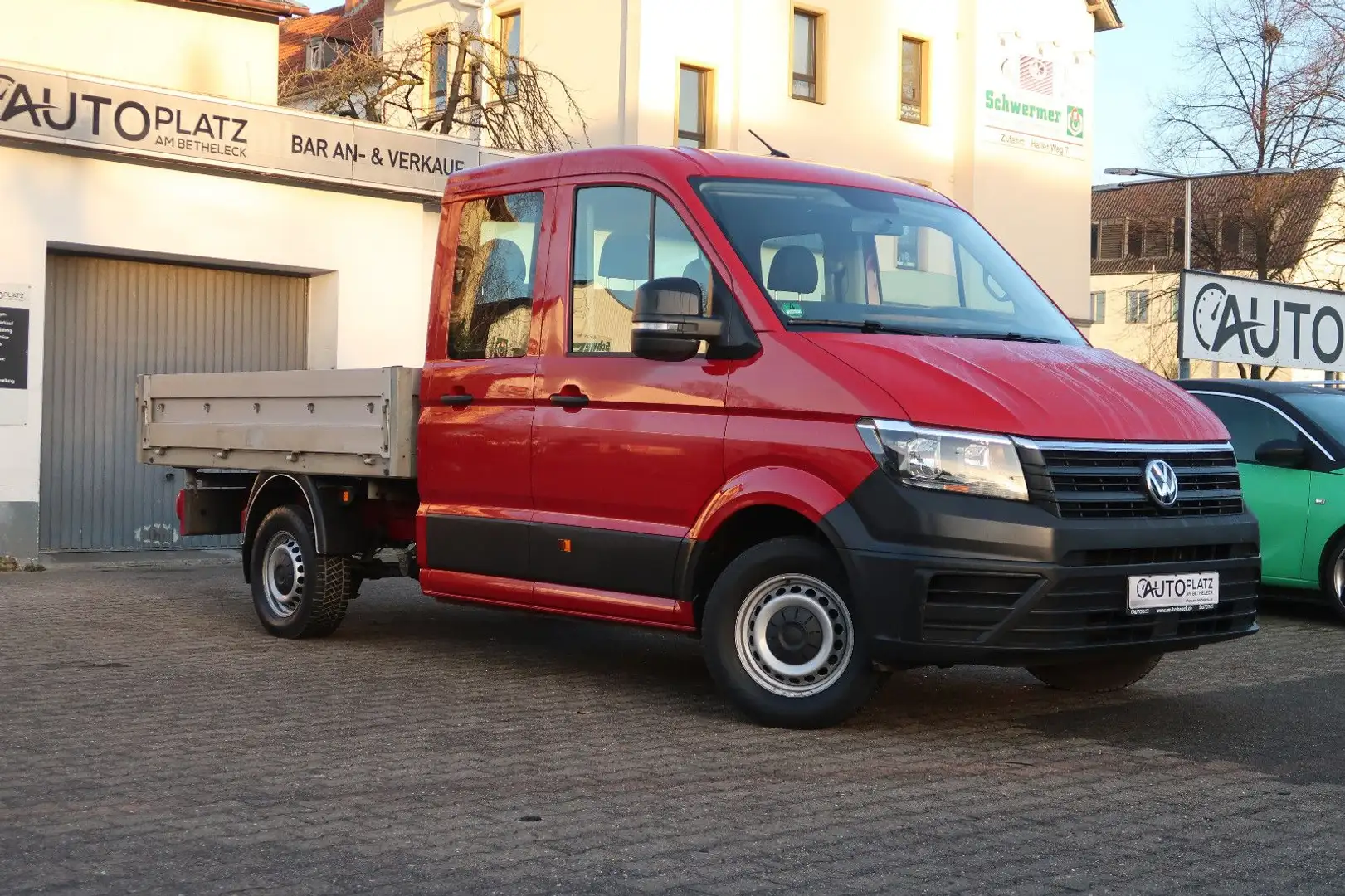 Volkswagen Crafter Pritsche 35 *3-SEITENKIPPER *7-SITZER Rot - 2
