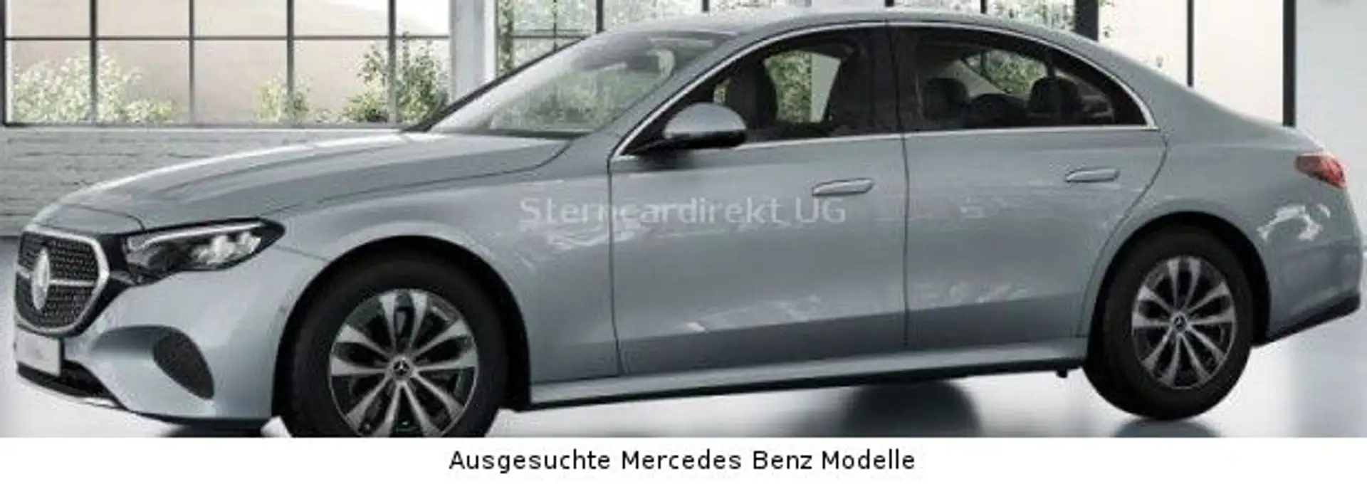 Mercedes-Benz E 220 d Avantgarde DISTRO TWA SPUR LED MBUX AHK Argento - 1