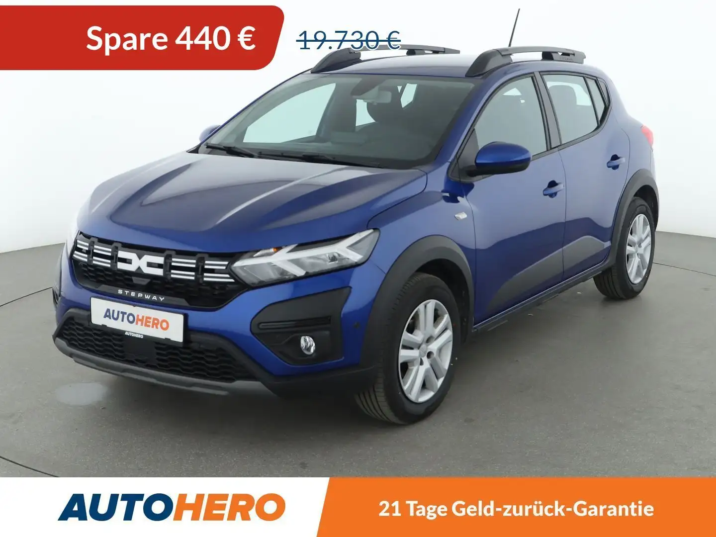 Dacia Sandero 1.0 TCe Stepway Expression Aut.*NAVI*LED*PDC* Blau - 1