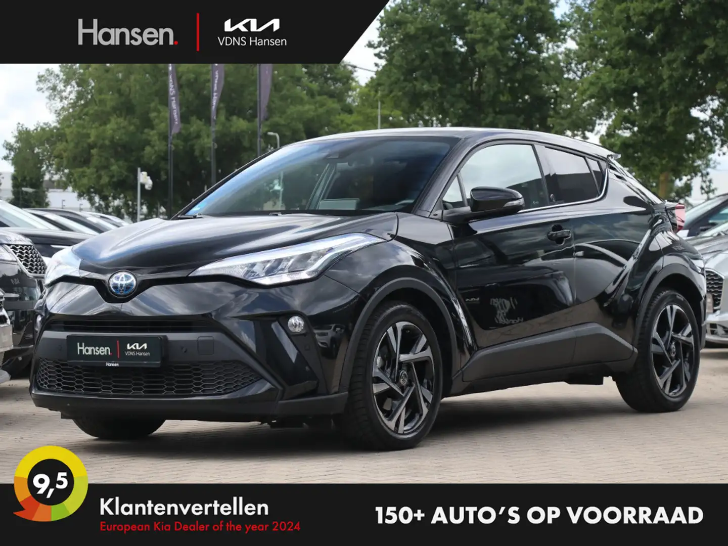 Toyota C-HR 2.0 Hybrid Dynamic I Camera I Dodehoekdetectie Negro - 1