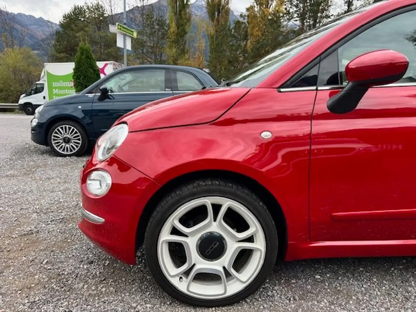 Fiat 500C 1,2 Cabrio *Lounge* Rot - 1
