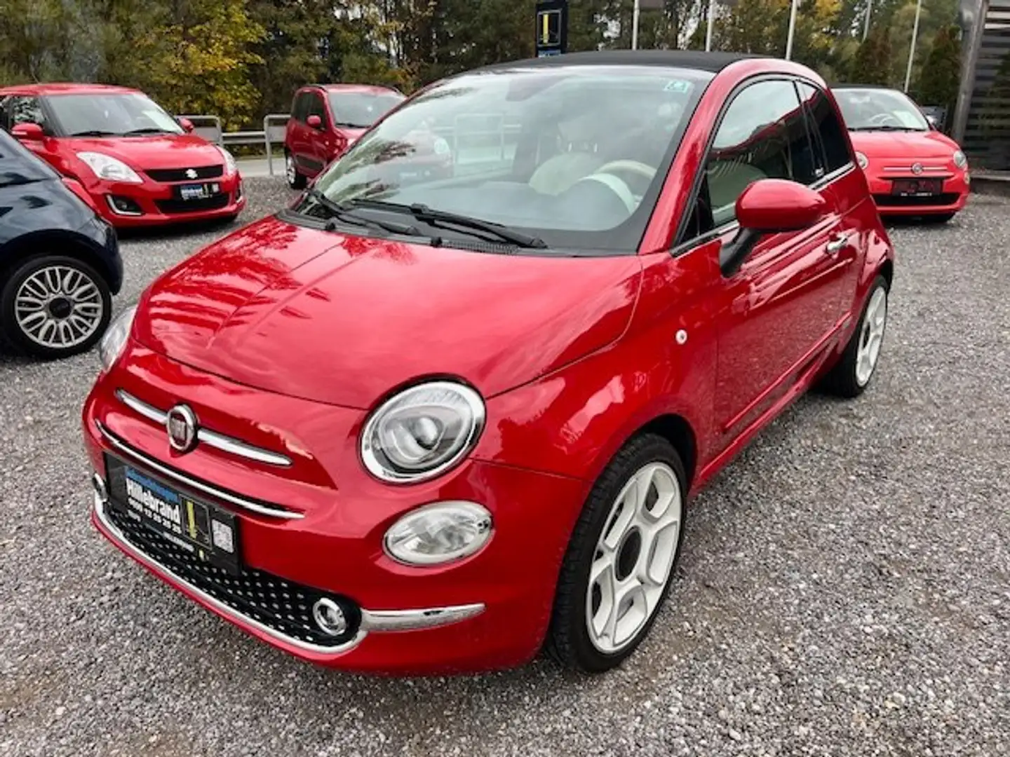 Fiat 500C 1,2 Cabrio *Lounge* Rot - 2