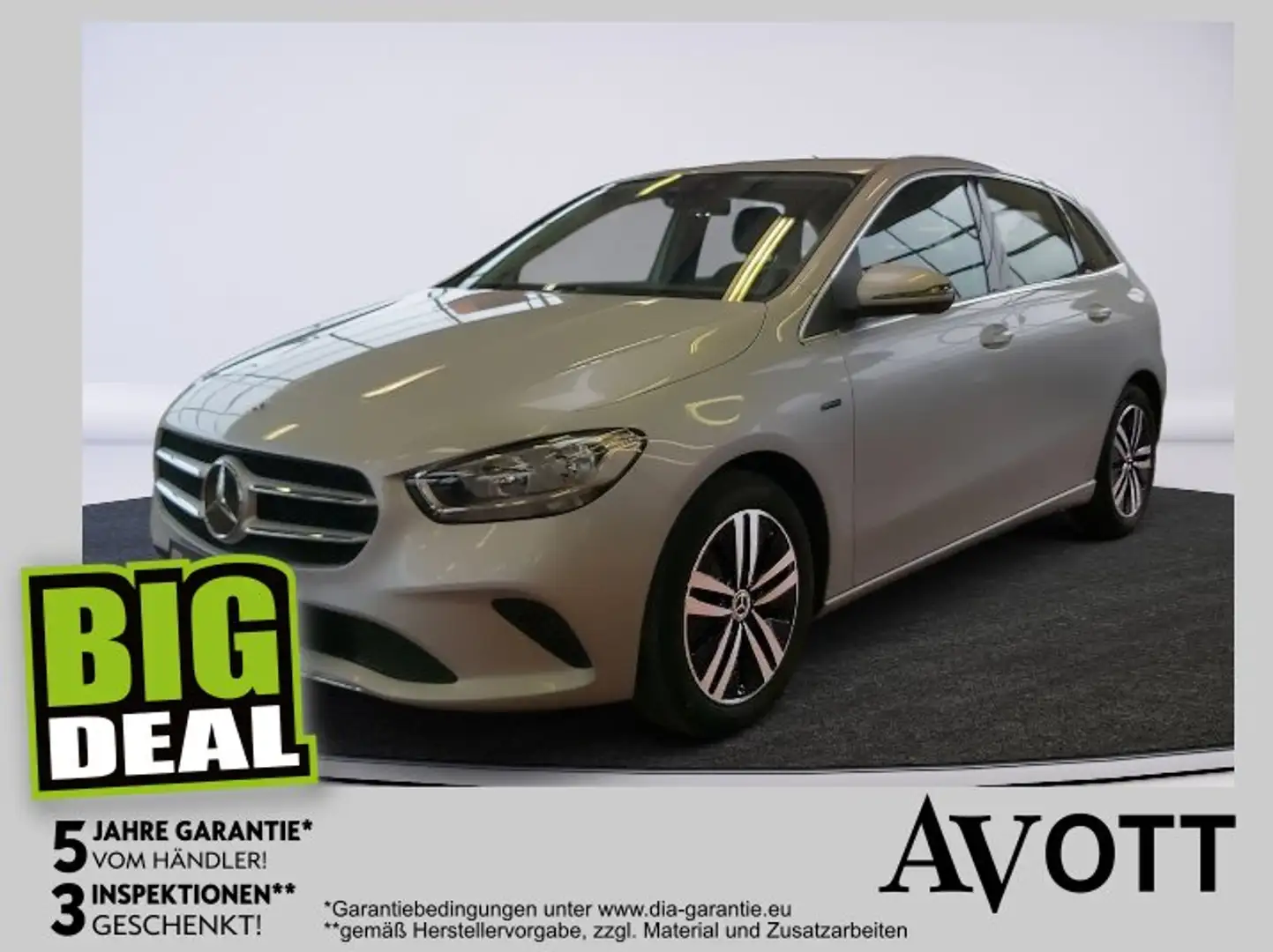 Mercedes-Benz B 250 e Progressive AHV Silber - 1