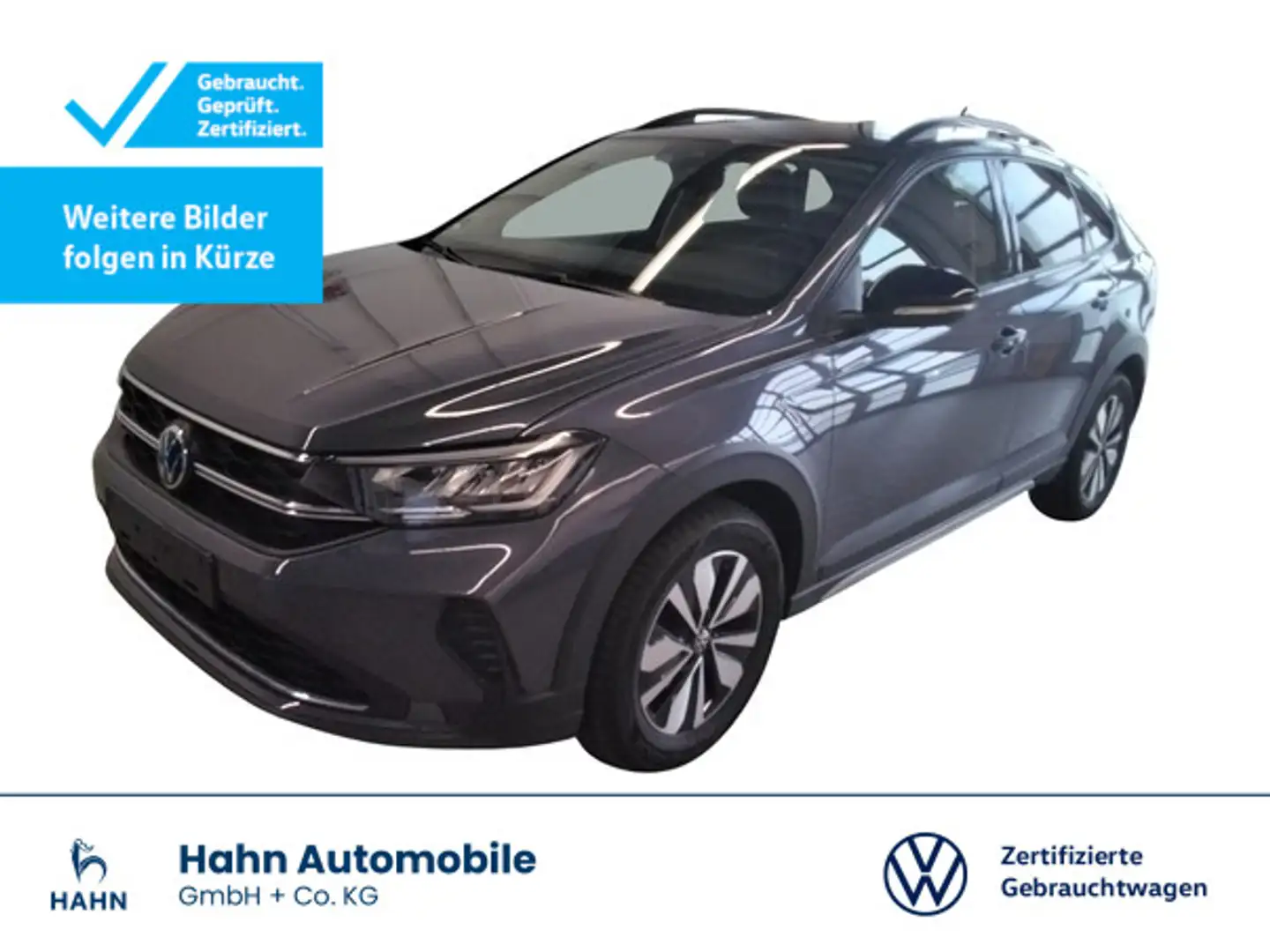 Volkswagen Taigo 1.0TSI Goal LED Navi AHK ACC Sitzh APP PDC Grigio - 1