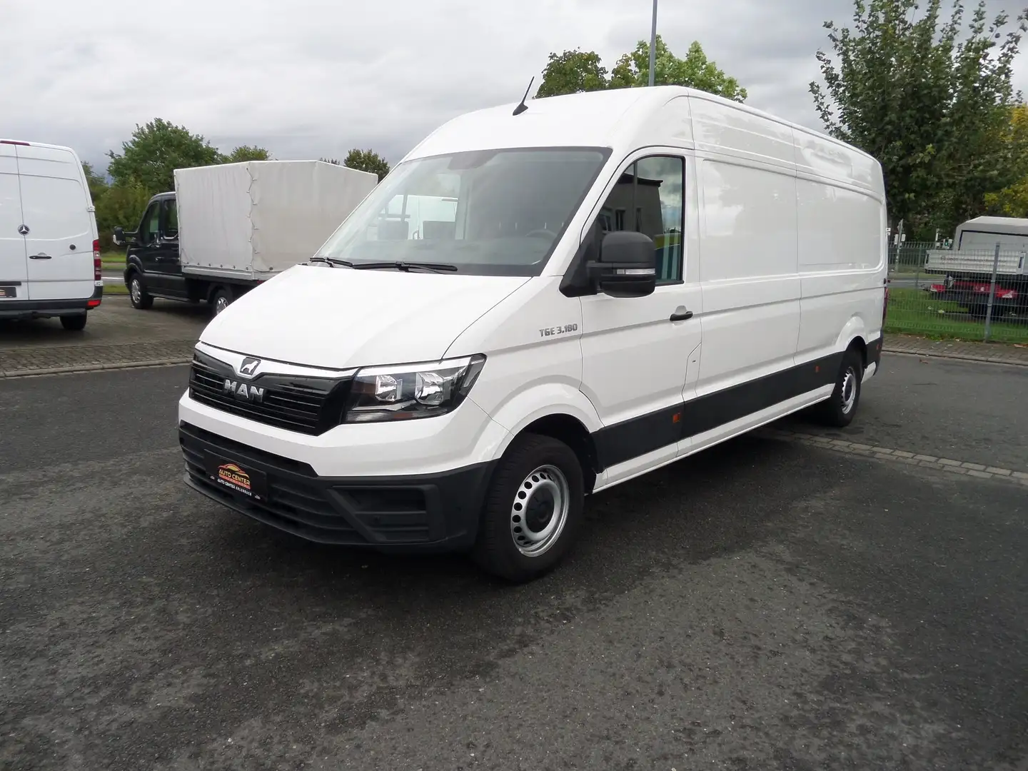MAN TGE 3.180 Automatik+Maxi LKW+Klima+Tempo+Cam+Holzboden Weiß - 2