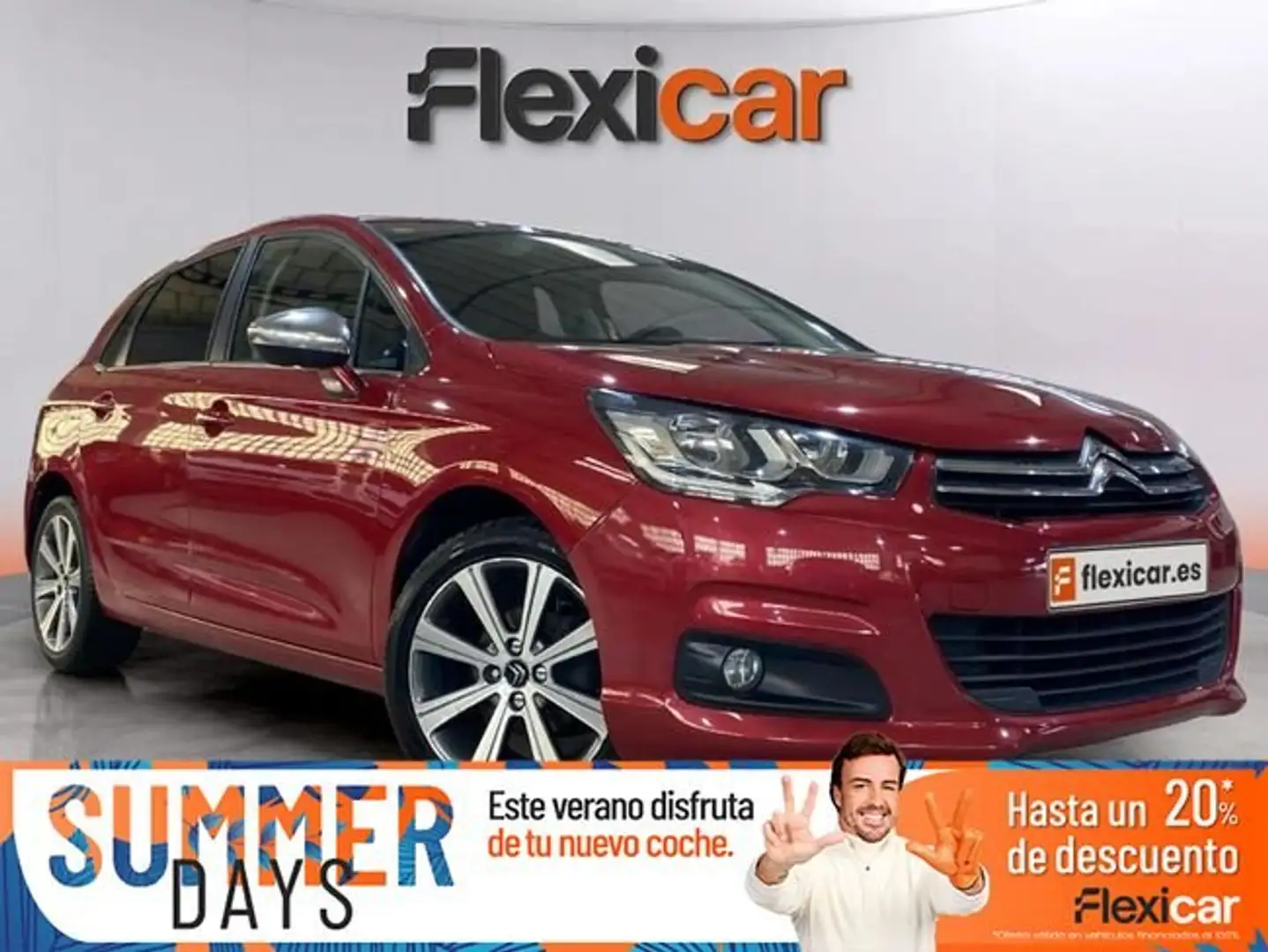 Citroen C4 1.2 PureTech Feel Edition 110 Rojo - 1