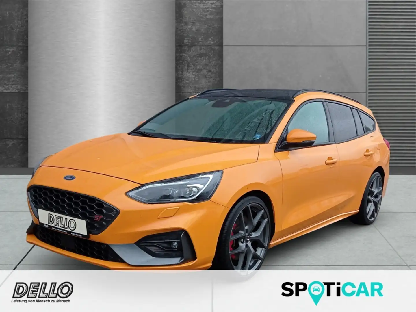 Ford Focus Turnier ST 2.3 Recaro B&O Navi LED Panodach Portocaliu - 1